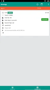 SweetnFresh Driver screenshot 1