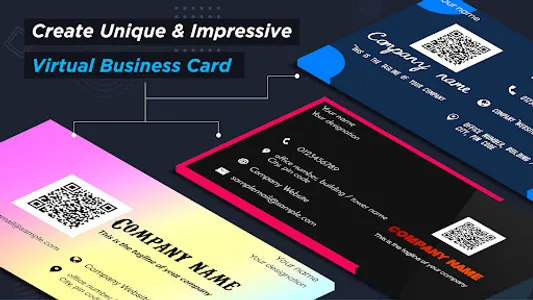 Digital Business card maker screenshot 8