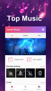 Sweet Music-Music, Video, Albu screenshot 0