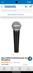 Sweetwater.com screenshot 3