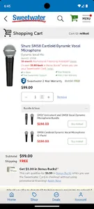 Sweetwater.com screenshot 4