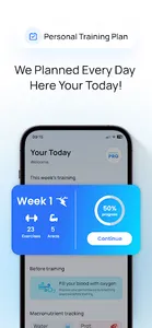 Swexfit PRO: Training Planner screenshot 1