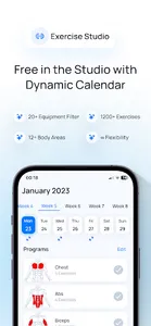 Swexfit PRO: Training Planner screenshot 2