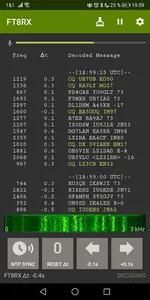 FT8RX - FT8 Decoder screenshot 1