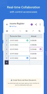 Lio - Excel Notebook Register screenshot 3