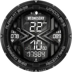 SWF Hexagon Digital XL Watch screenshot 7