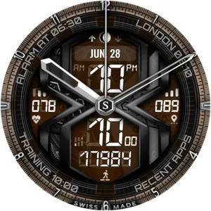 SWF Hexagon Digital XL Watch screenshot 9