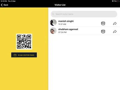 Visitor Management System screenshot 2