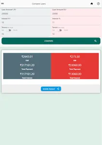 FinC EMI Calculator screenshot 9