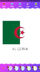 coloring flag African country screenshot 5