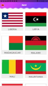 coloring flag African country screenshot 7