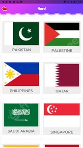 coloring flag asian countries screenshot 8