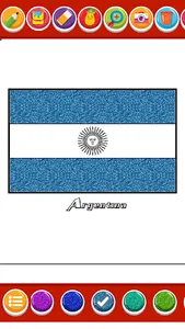 Coloring American Flag screenshot 8