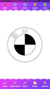 car logo coloring screenshot 2