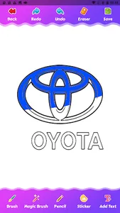 car logo coloring screenshot 8