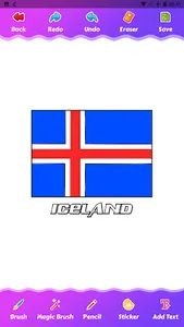 European country flag coloring screenshot 0
