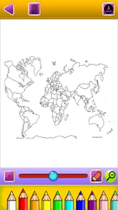 Colorful World: Map Coloring screenshot 5