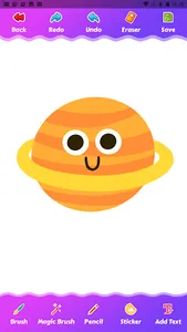 Planet and Galaxy Coloring screenshot 5