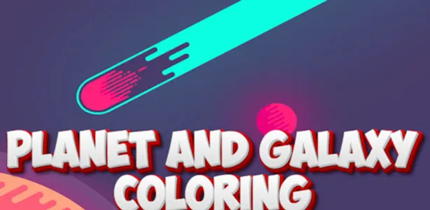 Planet and Galaxy Coloring screenshot 6
