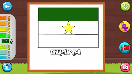 coloring world flag countries screenshot 5