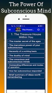 The Power Of Subconscious Mind screenshot 3