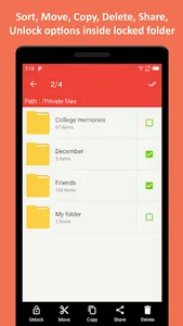 Lock my Folder - Folder hider screenshot 8