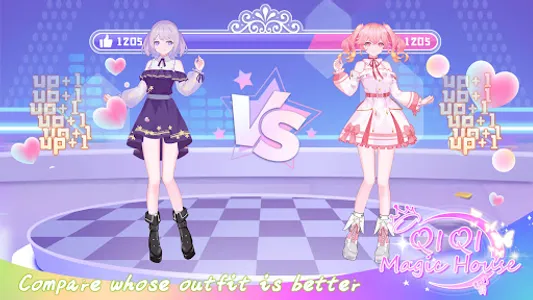 Qiqi Magic House: Drss Up Game screenshot 1