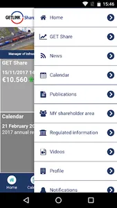 GETLINK Shareholders screenshot 1