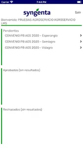 Aprobaciones Syngenta CAC screenshot 2