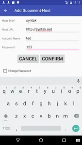 Secure document reader screenshot 1