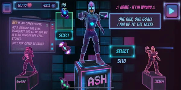 Synthwave Run screenshot 5