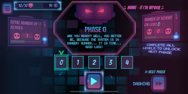 Synthwave Run screenshot 7