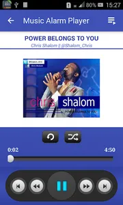 Music Alarm with Music Player screenshot 0