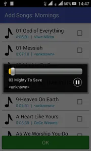 Music Alarm with Music Player screenshot 4