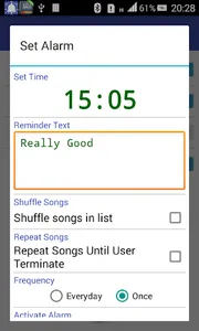 Music Alarm with Music Player screenshot 6