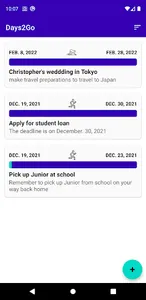 Days2Go: Sticky Reminder screenshot 3