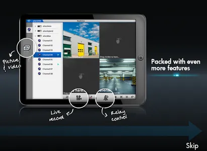 Alien DVR Tablet Client screenshot 0