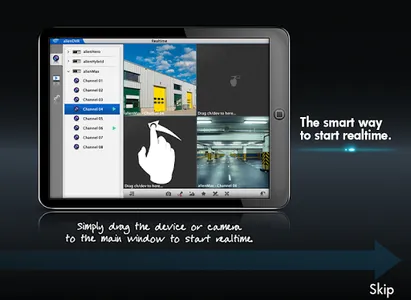 Alien DVR Tablet Client screenshot 1