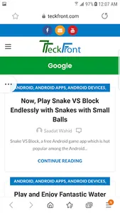 Teck Front screenshot 2