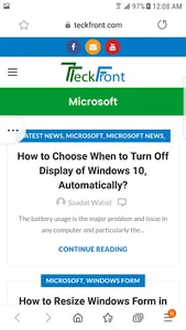 Teck Front screenshot 4