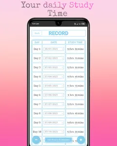 Study Time Tracker screenshot 1