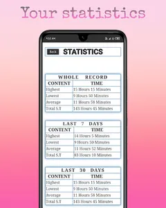 Study Time Tracker screenshot 2