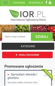 IOR.pl Ogłoszenia Rolnicze Gie screenshot 9