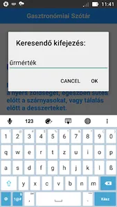 Gasztronómiai Szótár screenshot 3
