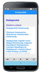 Ország Adatok screenshot 2
