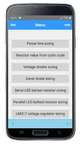 Electricity Calculations screenshot 1