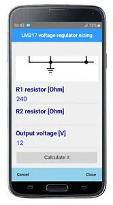 Electricity Calculations screenshot 2