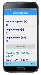 Electricity Calculations screenshot 3