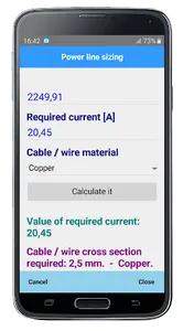 Electricity Calculations screenshot 4