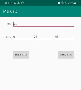 Msi Calc screenshot 0
